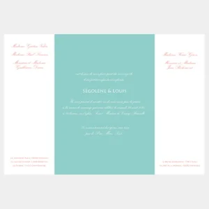 Faire-part de mariage Belle promesse*Faire-part Elégant Sale