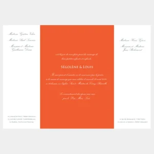 Faire-part de mariage Belle promesse*Faire-part Elégant Sale