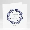 Faire-part de mariage Bleuets*Faire-part Elégant New