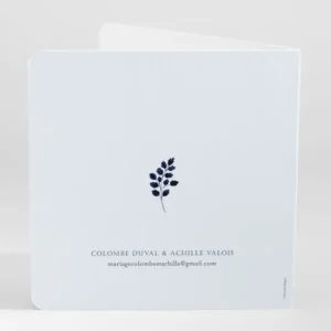 Faire-part de mariage Bleuets*Faire-part Elégant New
