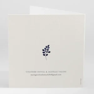 Faire-part de mariage Bleuets*Faire-part Elégant New