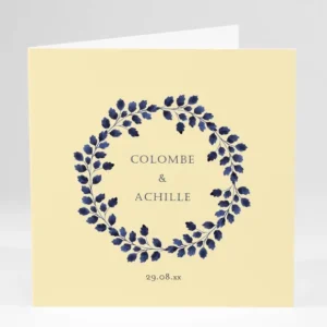Faire-part de mariage Bleuets*Faire-part Elégant New