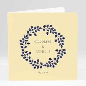 Faire-part de mariage Bleuets*Faire-part Elégant New