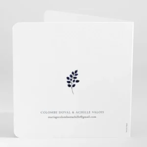 Faire-part de mariage Bleuets*Faire-part Elégant New