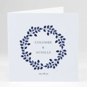 Faire-part de mariage Bleuets*Faire-part Elégant New