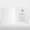 Faire-part de mariage Blue*Faire-part Elégant New