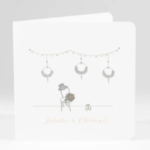 Faire-part de mariage Boheme chic*Faire-part Elégant New