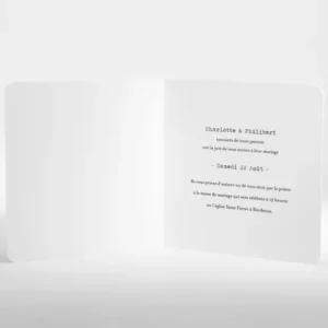Faire-part de mariage Bordeaux*Faire-part Elégant Discount