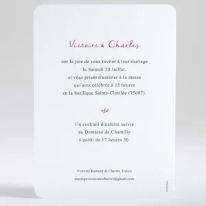 Faire-part de mariage Botanic gold chic*Faire-part Elégant New