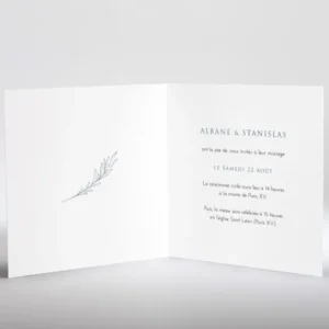 Faire-part de mariage Bouquet*Faire-part Elégant Online