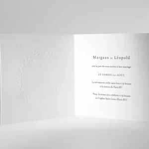 Faire-part de mariage Bouquet chic*Faire-part Elégant Outlet