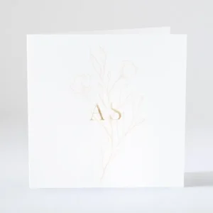 Faire-part de mariage Bouquet*Faire-part Elégant Online