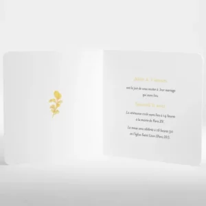 Faire-part de mariage Bouquet sauvage*Faire-part Elégant Clearance