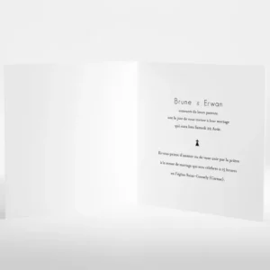 Faire-part de mariage Bretagne*Faire-part Elégant Clearance