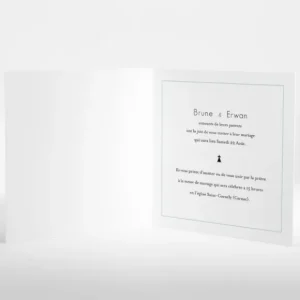 Faire-part de mariage Bretagne*Faire-part Elégant Clearance
