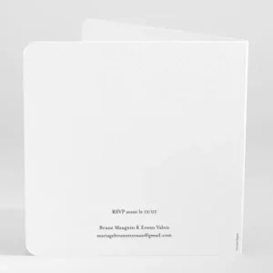 Faire-part de mariage Bretagne rayures*Faire-part Elégant New