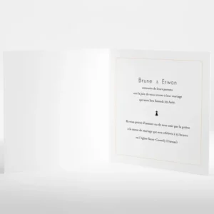 Faire-part de mariage Bretagne*Faire-part Elégant Clearance