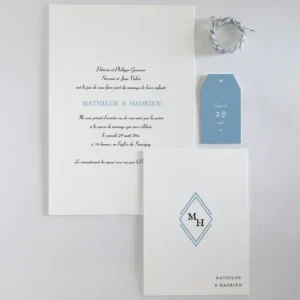 Faire-part de mariage Cachet*Faire-part Elégant Best