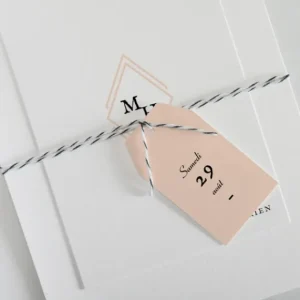 Faire-part de mariage Cachet*Faire-part Elégant Best