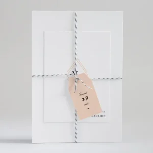 Faire-part de mariage Cachet*Faire-part Elégant Best