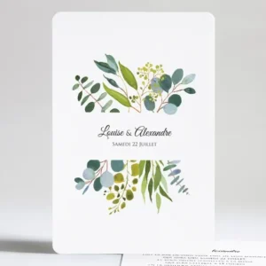 Faire-part de mariage Champetre*Faire-part Elégant Fashion