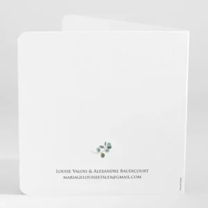 Faire-part de mariage Champetre Livret*Faire-part Elégant Discount