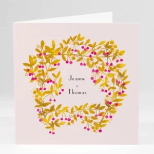 Faire-part de mariage Cherry cherry dore*Faire-part Elégant Clearance