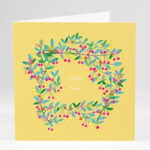 Faire-part de mariage Cherry cherry vif*Faire-part Elégant Sale