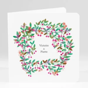 Faire-part de mariage Cherry cherry*Faire-part Elégant Online