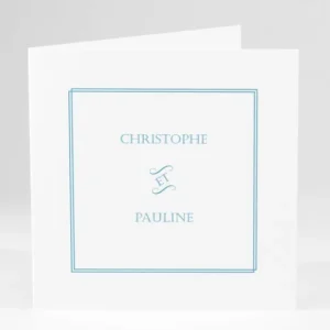 Faire-part de mariage Chic & sobre*Faire-part Elégant Online