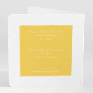 Faire-part de mariage Chic & sobre*Faire-part Elégant Online