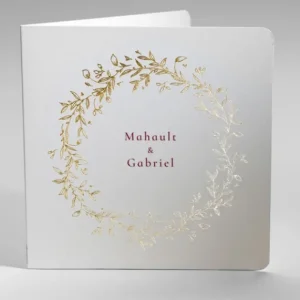 Faire-part de mariage Chic vegetal*Faire-part Elégant New