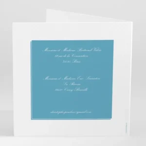 Faire-part de mariage Chic & sobre*Faire-part Elégant Online