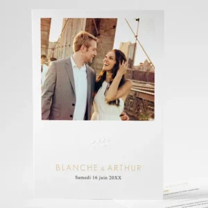 Faire-part de mariage Chic & naturel*Faire-part Elégant Discount