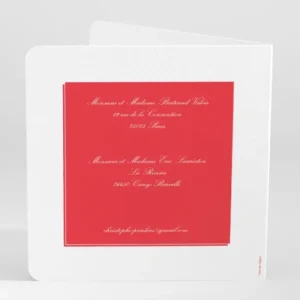 Faire-part de mariage Chic & sobre*Faire-part Elégant Online