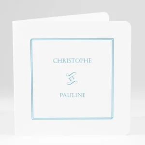 Faire-part de mariage Chic & sobre*Faire-part Elégant Online