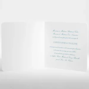 Faire-part de mariage Chic & sobre*Faire-part Elégant Online