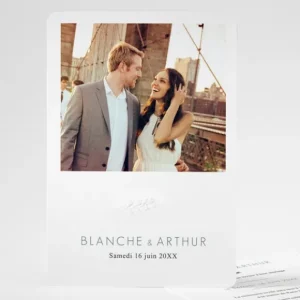 Faire-part de mariage Chic & naturel*Faire-part Elégant Discount