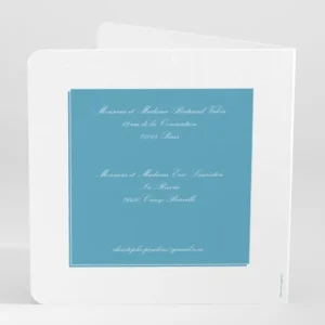 Faire-part de mariage Chic & sobre*Faire-part Elégant Online