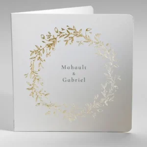 Faire-part de mariage Chic vegetal*Faire-part Elégant New
