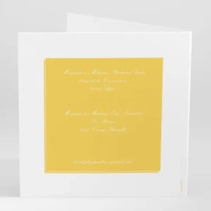Faire-part de mariage Chic & sobre*Faire-part Elégant Online