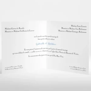 Faire-part de mariage Chlorophylle*Faire-part Elégant New