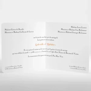 Faire-part de mariage Chlorophylle*Faire-part Elégant New
