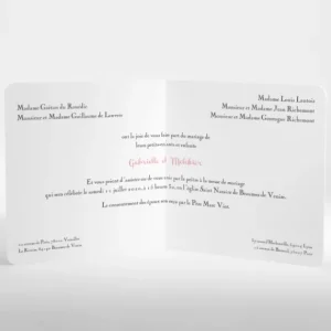 Faire-part de mariage Chlorophylle*Faire-part Elégant New