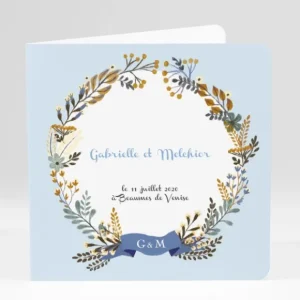 Faire-part de mariage Chlorophylle*Faire-part Elégant New