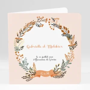 Faire-part de mariage Chlorophylle*Faire-part Elégant New