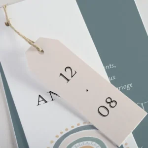 Faire-part de mariage Ciel*Faire-part Elégant Fashion