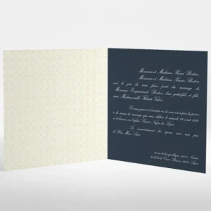 Faire-part de mariage Classique scandinave*Faire-part Elégant Online