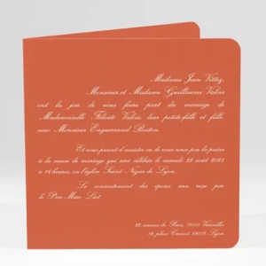 Faire-part de mariage Classique scandinave*Faire-part Elégant Online