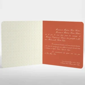 Faire-part de mariage Classique scandinave*Faire-part Elégant Online